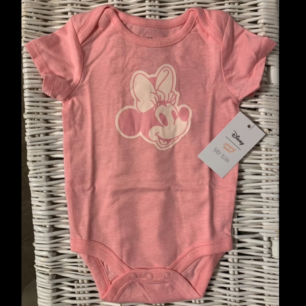 Disney Minnie Mouse onesie, pants & bib set - Picture 4 of 5